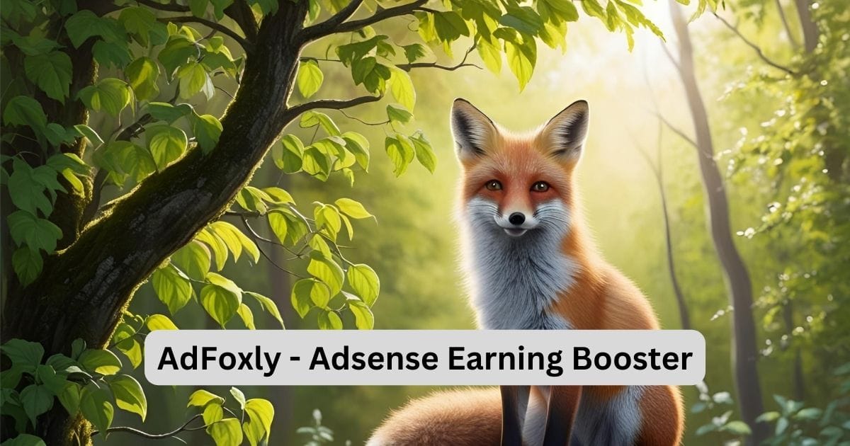 AdFoxly - Adsense Earning Booster