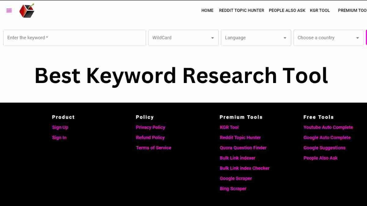 keywordintent Best Keyword Research Tool