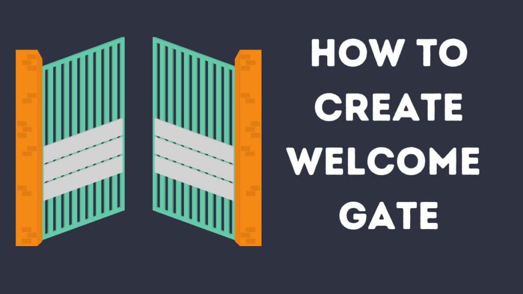 How to Create Welcome Gate in WordPress 