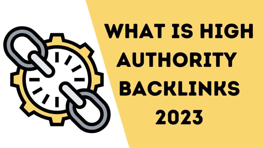 Free High Authority Backlinks Site List