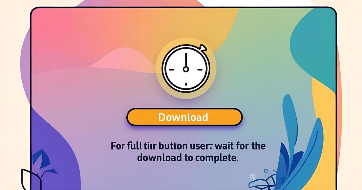 How to Put a Timer on a Download Button